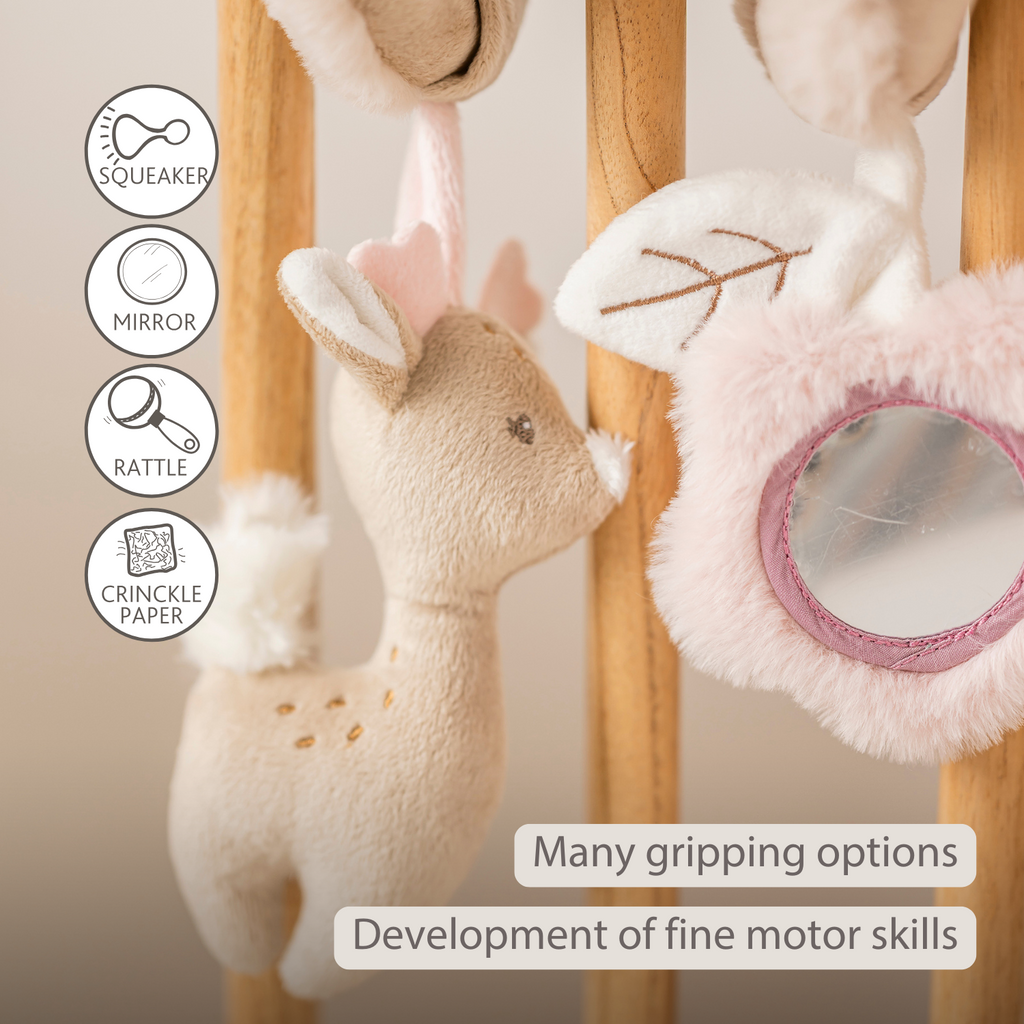 FanFan Baby Activity Spiral – 28 cm – Activity Spiral for Home or On-the-Go [EN]