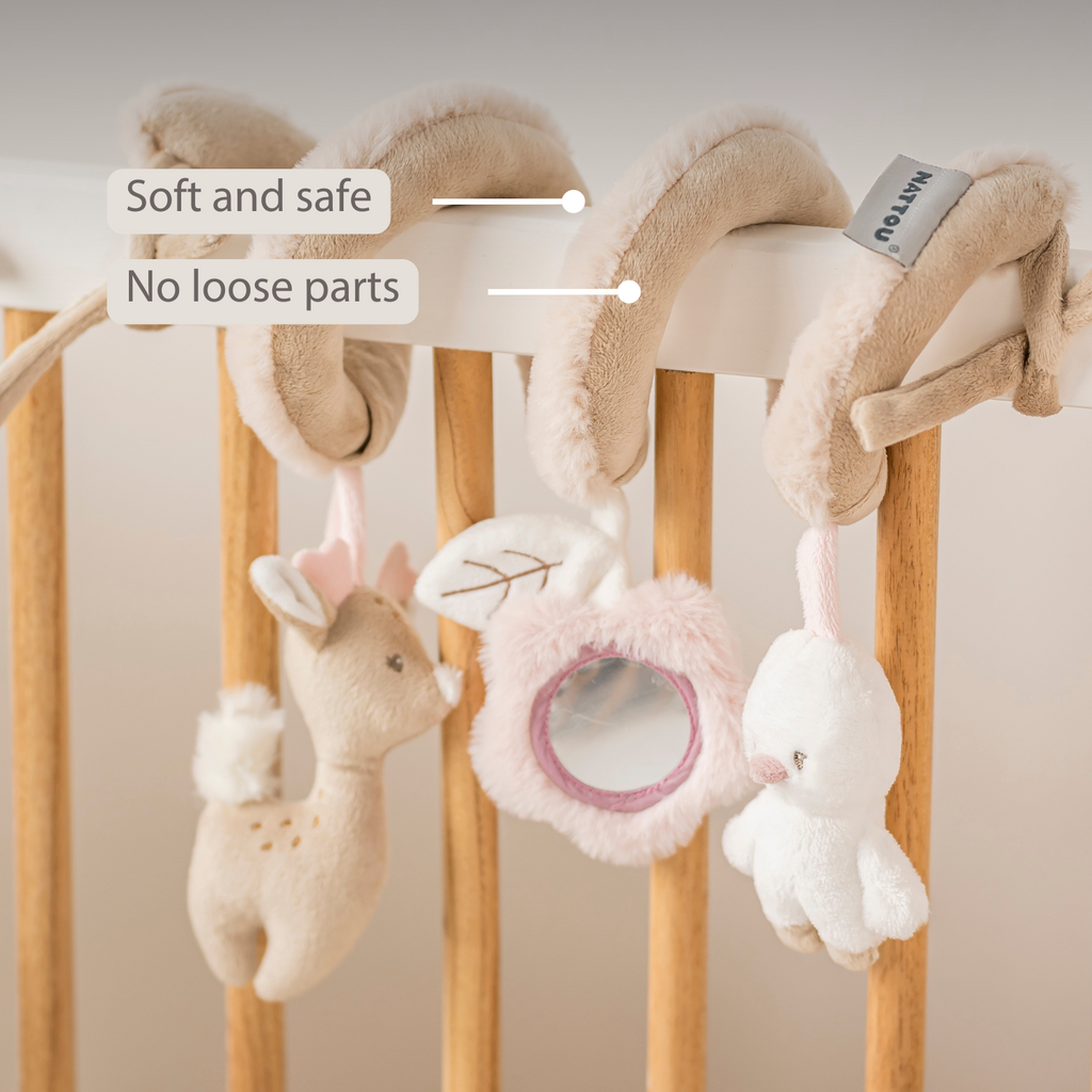 FanFan Baby Activity Spiral – 28 cm – Activity Spiral for Home or On-the-Go [EN]