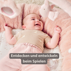 FanFan Baby Playmat with Arches – 90 cm – Activity Play Rug Baby – Padded Edges [DE]