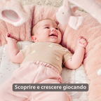 FanFan Baby Playmat with Arches – 90 cm – Activity Play Rug Baby – Padded Edges [IT]