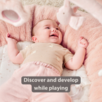 FanFan Baby Playmat with Arches – 90 cm – Activity Play Rug Baby – Padded Edges [EN]