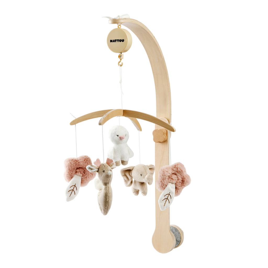 FanFan Baby Music Mobile – Wooden Crib Mobile [DE]