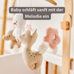 FanFan Baby Music Mobile – Wooden Crib Mobile [DE]
