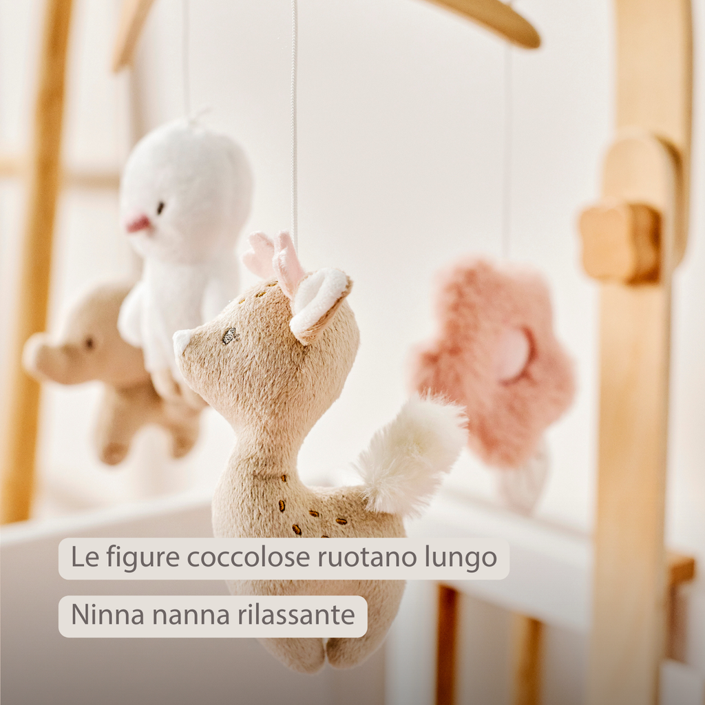 FanFan Baby Music Mobile – Wooden Crib Mobile [IT]
