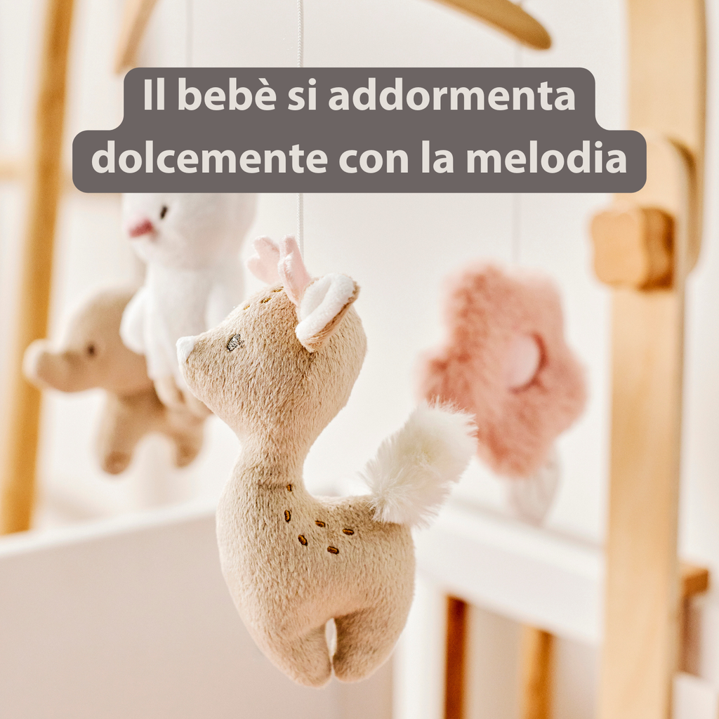 FanFan Baby Music Mobile – Wooden Crib Mobile [IT]