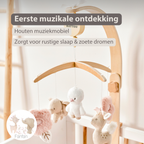 FanFan Baby Music Mobile – Wooden Crib Mobile [NL]