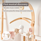 FanFan Baby Music Mobile – Wooden Crib Mobile [EN]