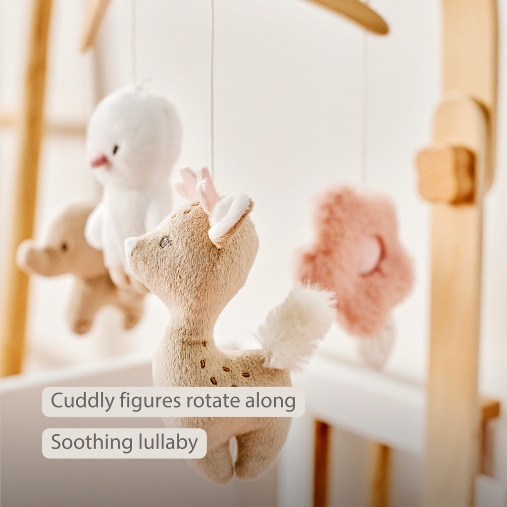 FanFan Baby Music Mobile – Wooden Crib Mobile [EN]