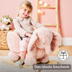 FanFan Rocking Horse Elephant – Rocking Animal – Old Pink [DE]