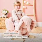FanFan Rocking Horse Elephant – Rocking Animal – Old Pink [EN]