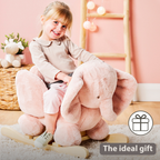 FanFan Rocking Horse Elephant – Rocking Animal – Old Pink [EN]