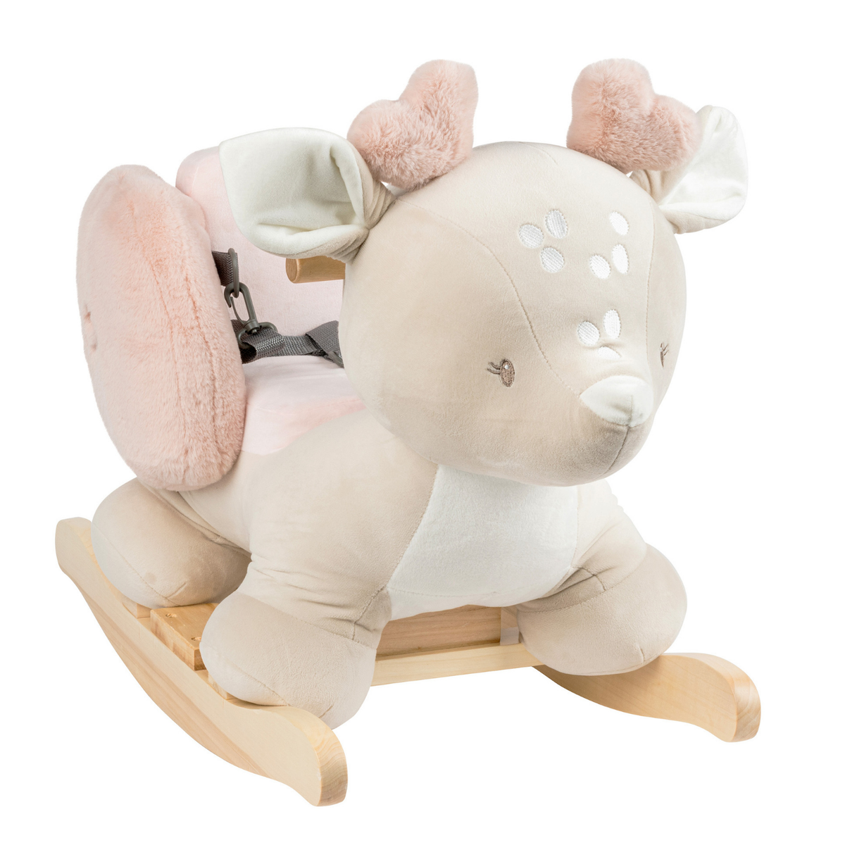 FanFan Rocking Horse Deer – Rocking Animal – Beige – Nattou