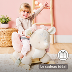 FanFan Rocking Horse Deer – Rocking Animal – Beige [FR]