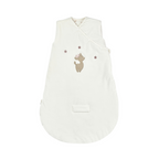 FanFan Baby Sleeping Bag 70 cm – White Velour Sleeping Bag without Sleeves – TOG 2.5 [DE]