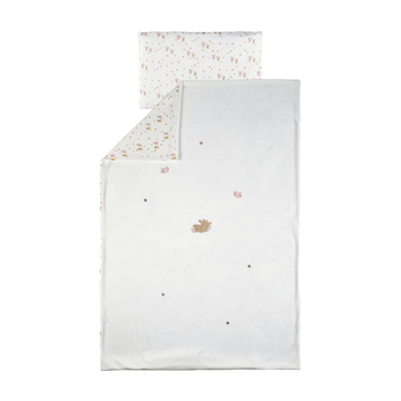 FanFan Baby Duvet Cover Velour 140x100 cm – Pillowcase 60x40 cm – Reversible [FR]