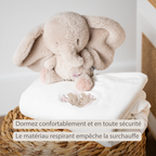 FanFan Baby Duvet Cover Velour 140x100 cm – Pillowcase 60x40 cm – Reversible [FR]