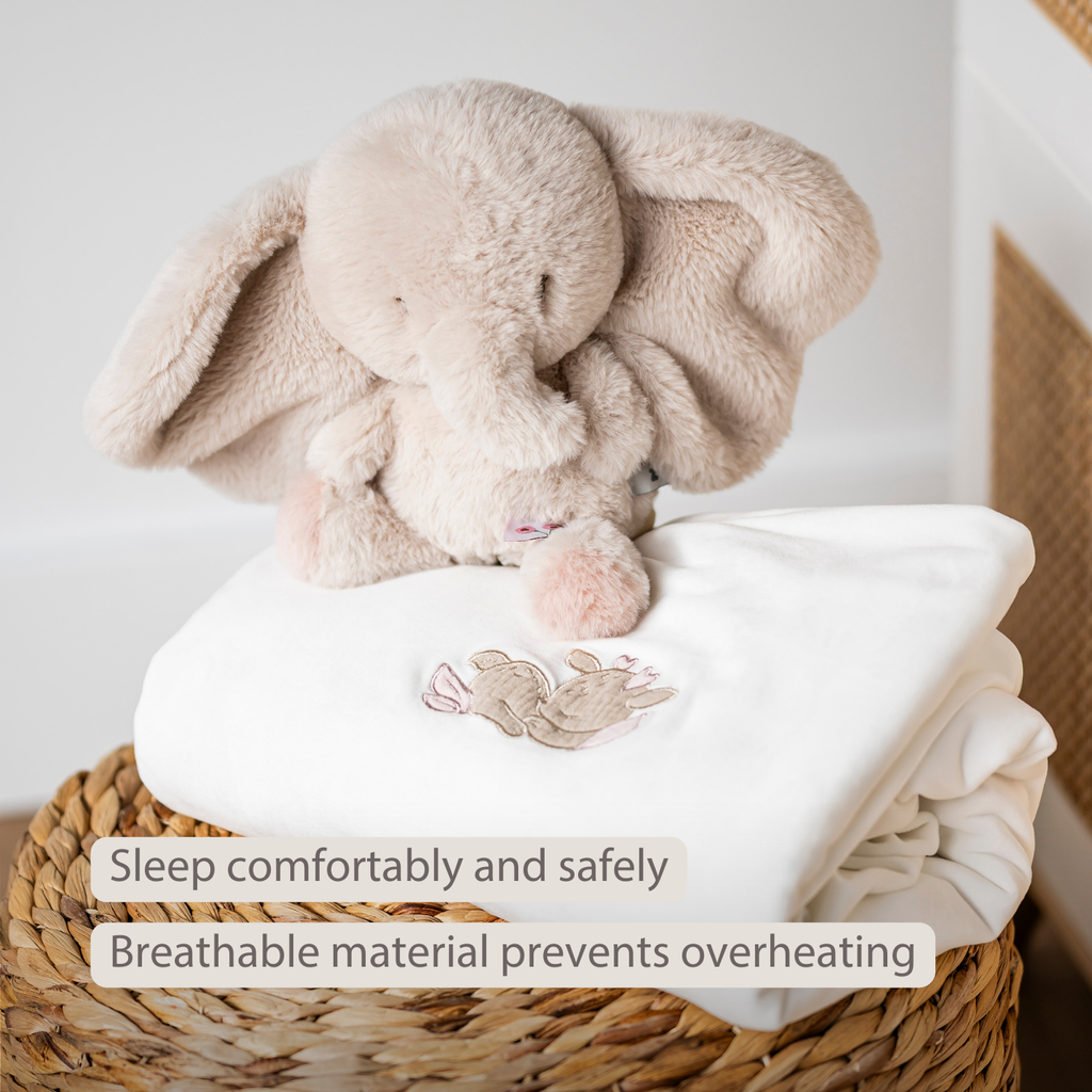 FanFan Baby Duvet Cover Velour 140x100 cm – Pillowcase 60x40 cm – Reversible [EN]