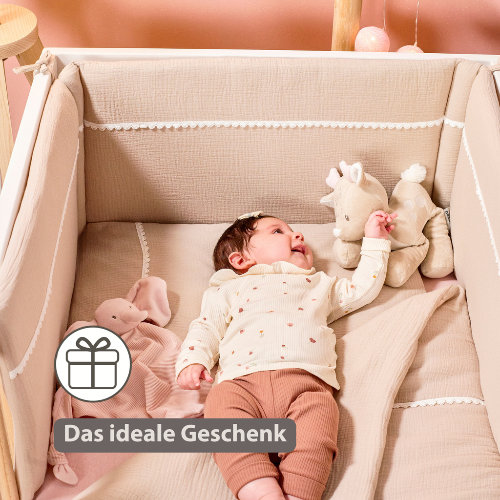 FanFan Baby Duvet Cover 140x100 cm – Pillowcase 60x40 cm – Tetra Cotton [DE]