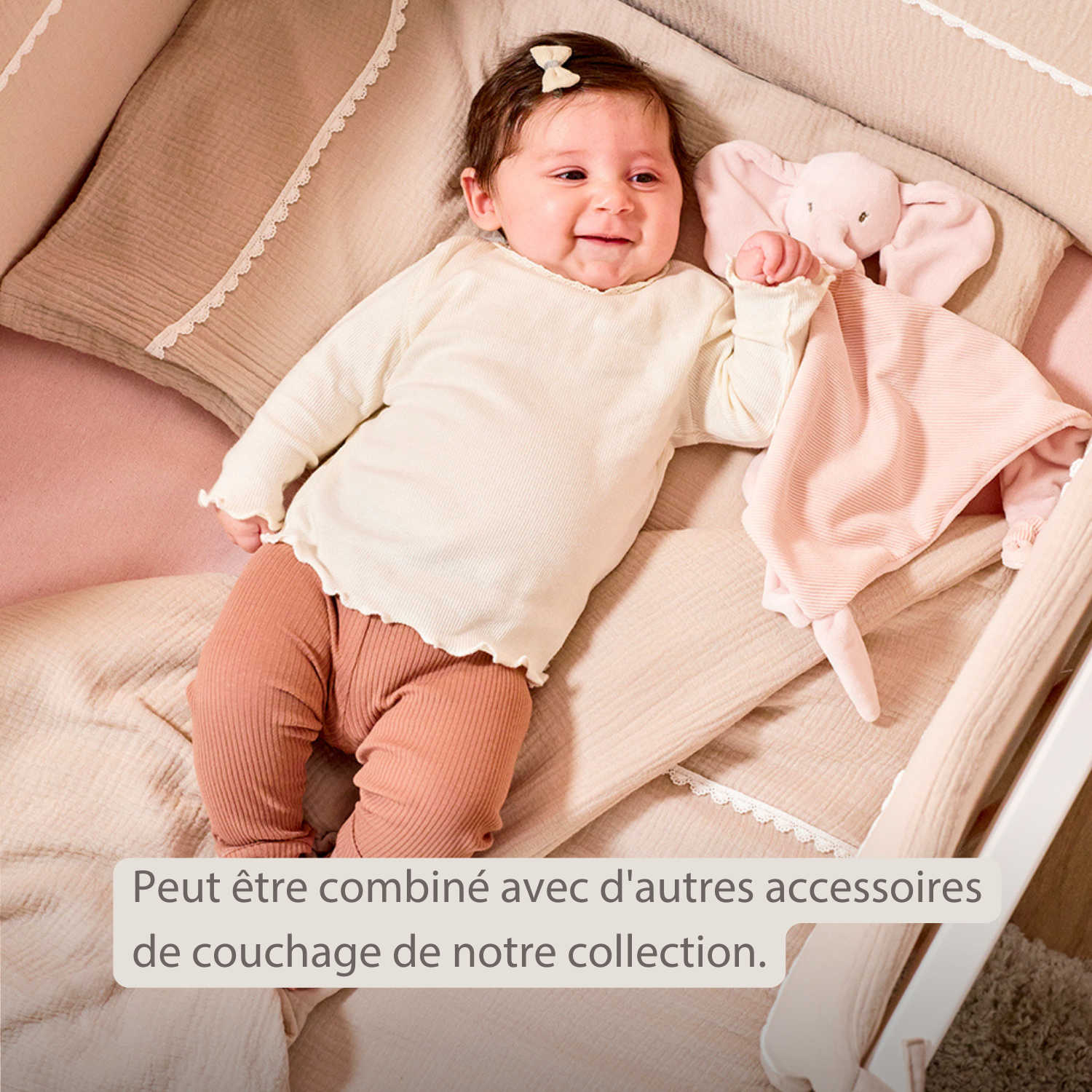 FanFan Baby Duvet Cover 140x100 cm – Pillowcase 60x40 cm – Tetra Cotton [FR]