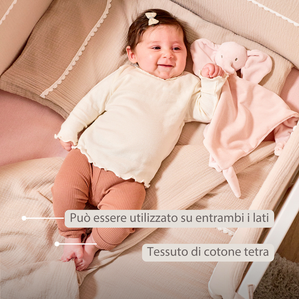 FanFan Baby Duvet Cover 140x100 cm – Pillowcase 60x40 cm – Tetra Cotton [IT]