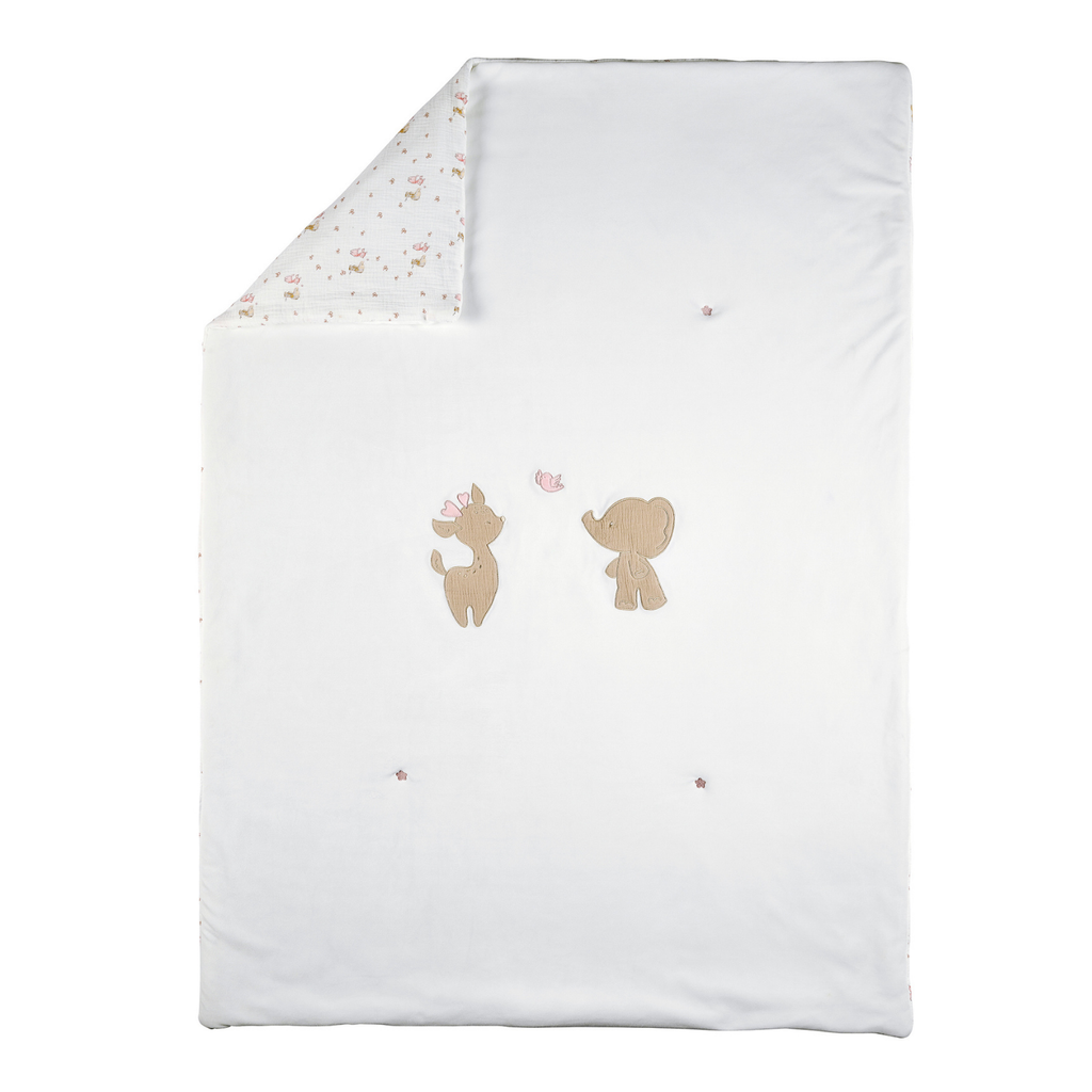 FanFan Baby Blanket Velour 100x135 cm – Soft Plaid for Baby Cot [FR]