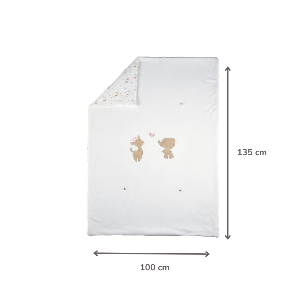 FanFan Baby Blanket Velour 100x135 cm – Soft Plaid for Baby Cot [NL]