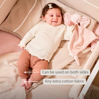 FanFan Baby Blanket 100x135 cm – Soft Plaid for Baby Cot – Tetra Cotton [EN]