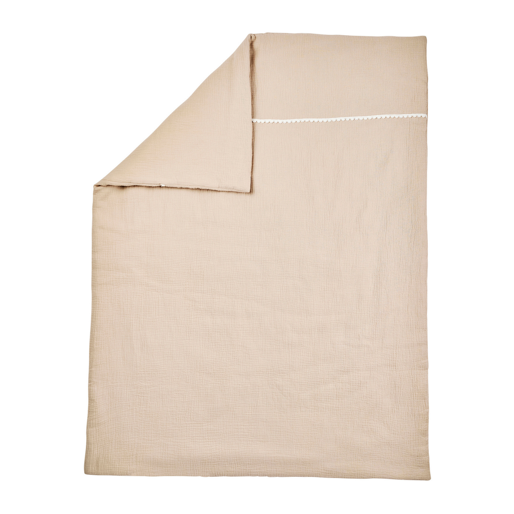 FanFan Baby Blanket 75x100 cm – Soft Plaid for Cradle, Car Seat or Baby Cot – Tetra Cotton [FR]