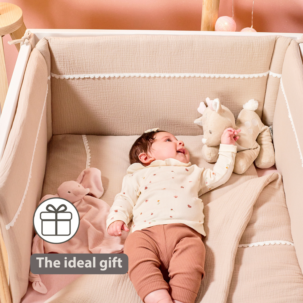 FanFan Baby Blanket 75x100 cm – Soft Plaid for Cradle, Car Seat or Baby Cot – Tetra Cotton [EN]