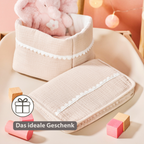 FanFan Health Book Cover – With Zipper – Protective Cover Baby Documents – Beige [DE]