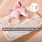 FanFan Health Book Cover – With Zipper – Protective Cover Baby Documents – Beige [NL]