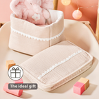 FanFan Health Book Cover – With Zipper – Protective Cover Baby Documents – Beige [EN]