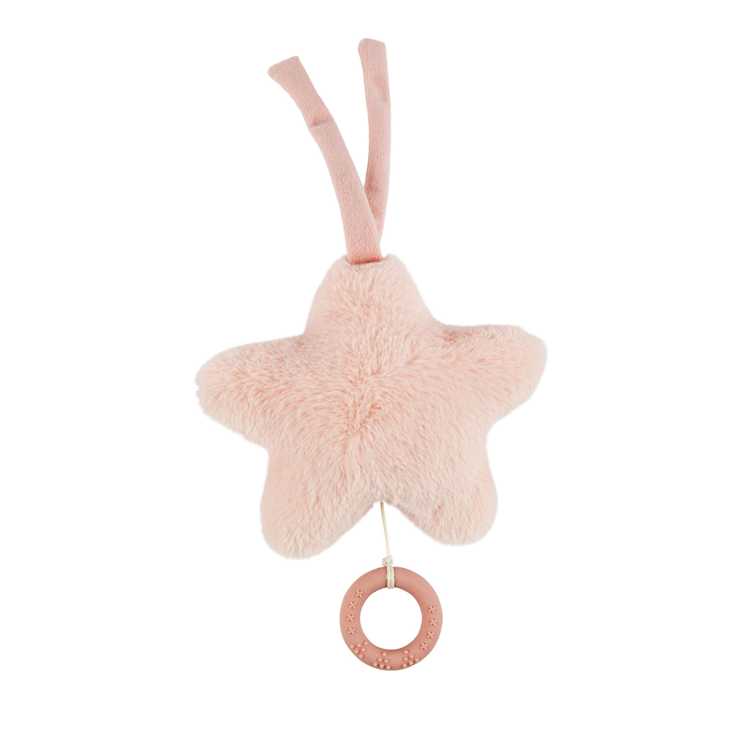 FanFan Music Cuddle Star – 25 cm – Soft Plush Toy with Music – Pink [EN]