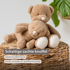 TEDDY Baby Plush Bear – 25 cm – Soft Baby Cuddle Toy – Beige [NL]
