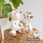 TEDDY Baby Plush Giraffe – 25 cm – Soft Baby Cuddle Toy – Off-White [EN]