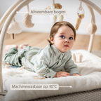 TEDDY Baby Playmat with Arches Square – 70 x 80 cm – Baby Activity Play Rug [NL]