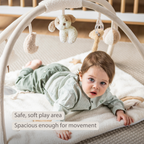 TEDDY Baby Playmat with Arches Square – 70 x 80 cm – Baby Activity Play Rug [EN]