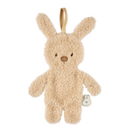 TEDDY Baby Pacifier Cloth – 26 cm – Bunny Doudou as Pacifier Holder – Beige [FR]