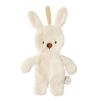 TEDDY Baby Pacifier Cloth – 26 cm – Bunny Doudou as Pacifier Holder – Ecru [FR]