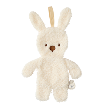 TEDDY Baby Pacifier Cloth – 26 cm – Bunny Doudou as Pacifier Holder – Ecru [FR]