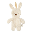 TEDDY Baby Pacifier Cloth – 26 cm – Bunny Doudou as Pacifier Holder – Ecru [EN]