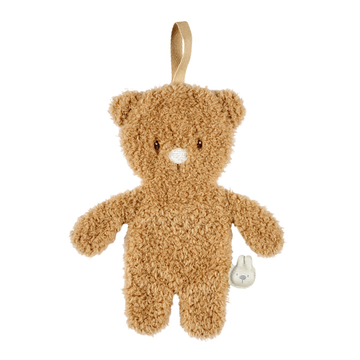 TEDDY Baby Pacifier Cloth – 26 cm – Bear Doudou as Pacifier Holder – Beige [DE]