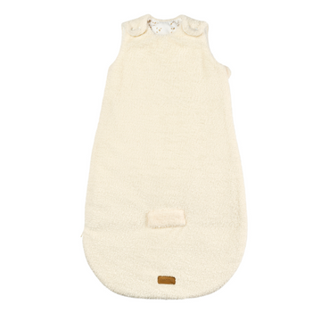 TEDDY Sleeping Bag Teddy Beige 70 cm – Detachable Sleeves – TOG 2.5 – Soft Baby Sleeping Bag [EN]
