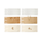 TEDDY Bed Protector Set of 6 Pieces – Cot Rail Protectors – Soft Baby Bed Safety [IT]