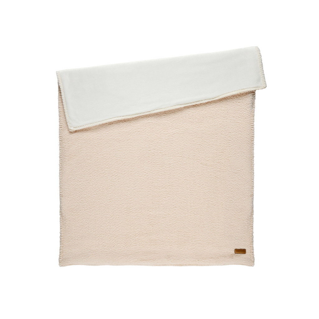 TEDDY Supersoft Blanket Ecru 100x75 cm – Double-Sided Baby Blanket [DE]