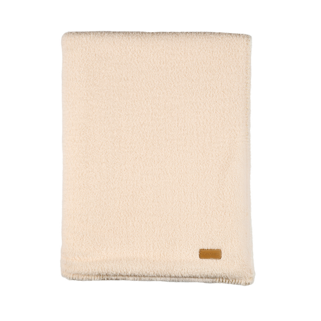 TEDDY Supersoft Blanket Ecru 100x75 cm – Double-Sided Baby Blanket [DE]