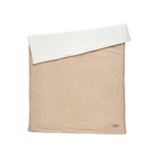 TEDDY Supersoft Blanket Beige 100x75 cm – Double-Sided Baby Blanket [IT]