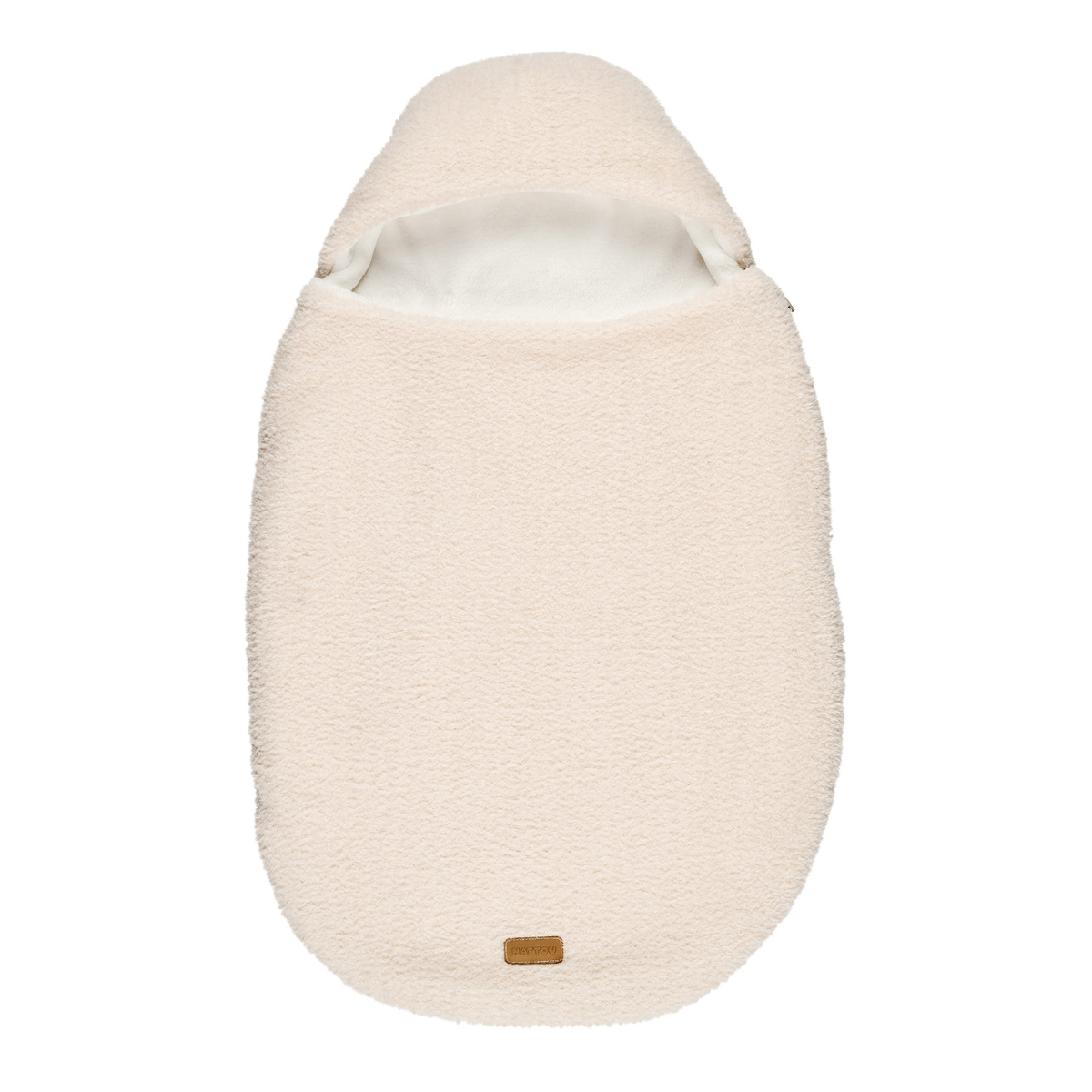 TEDDY Baby Nest Ecru 0–6 months – Soft Baby Nest – For Car Seat and Stroller [DE]