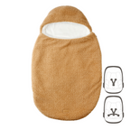 TEDDY Baby Nest Brown 0–6 months – Soft Baby Nest – For Car Seat and Stroller [IT]