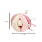 Lapidou Ball - Activity Plush - 17 cm - Pink [FR]